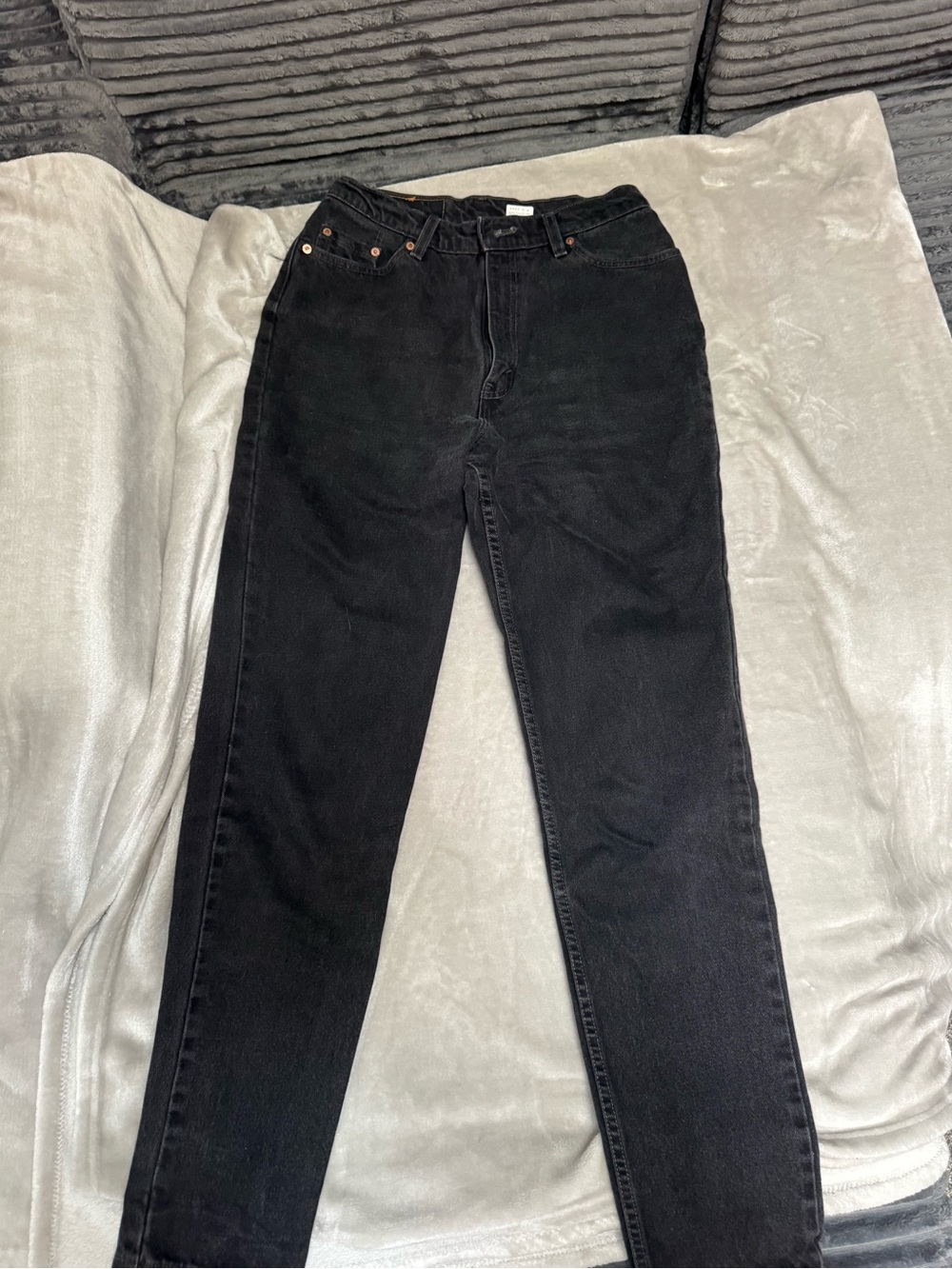 Levi's Black High-Rise Slim Jeans